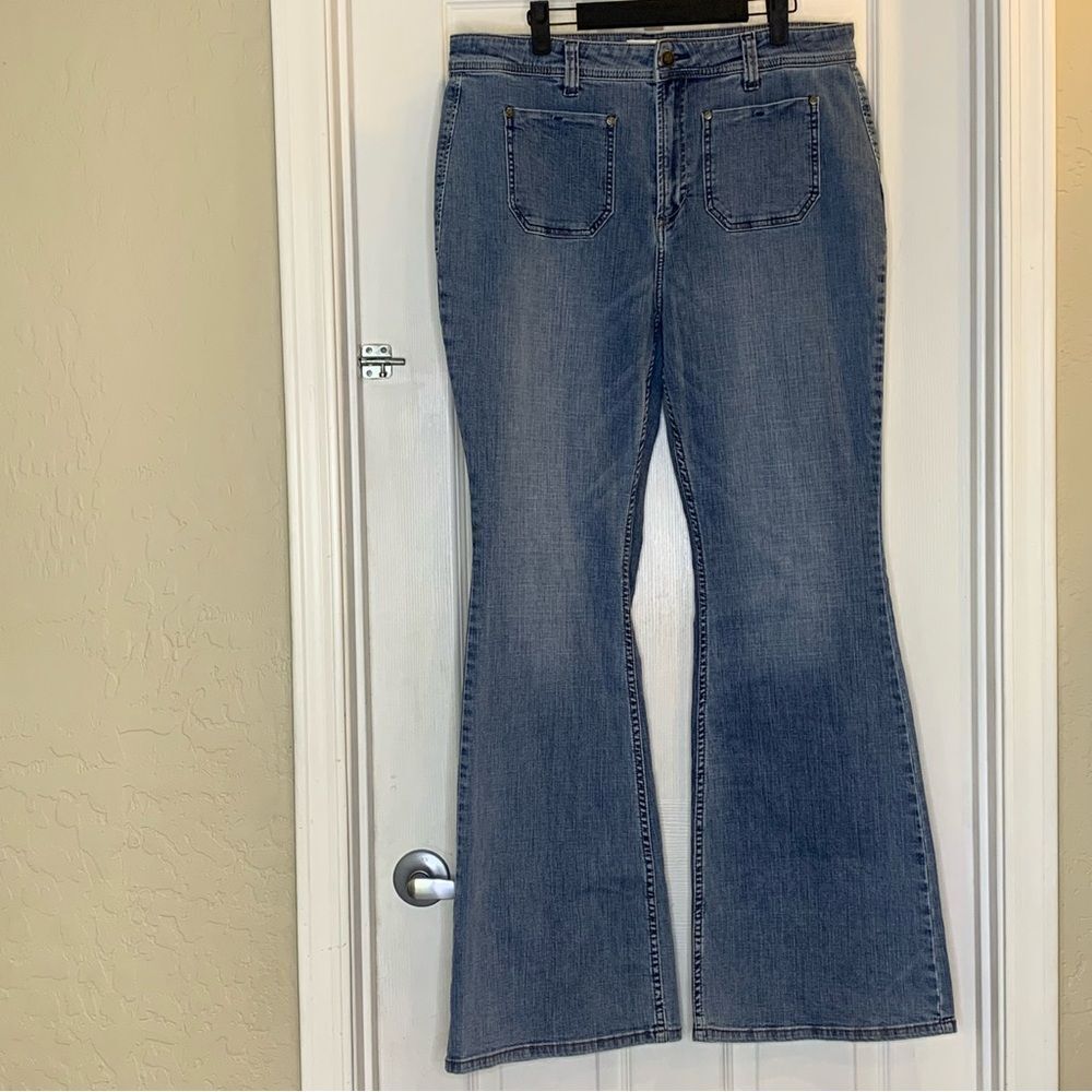 Shyanne Cowgirl Flare Wide Leg Jeans Size 33